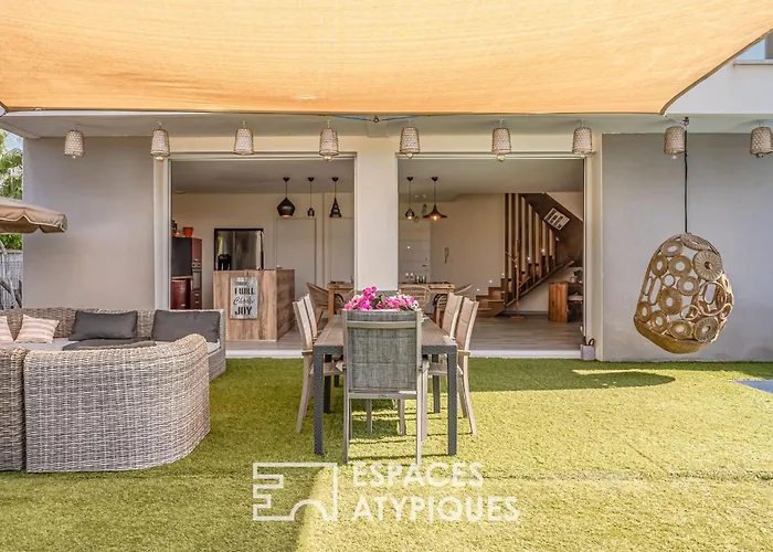 Villa Proche Plage Mer, Piscine Grand Terrain Villa Jazz By Capao Hotel